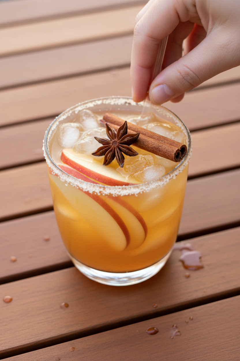 Apple Cider Tequila Smash | Caroline Chambers
