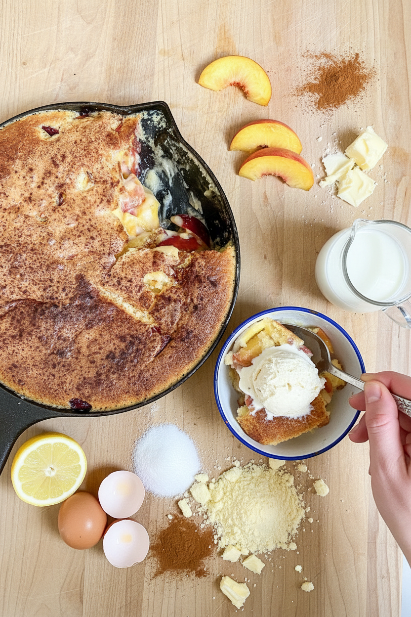 Peach Cobbler | Caroline Chambers