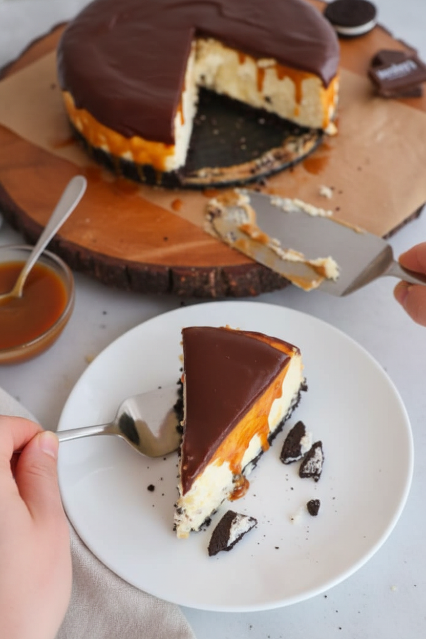 Chocolate Ganache Cheesecake