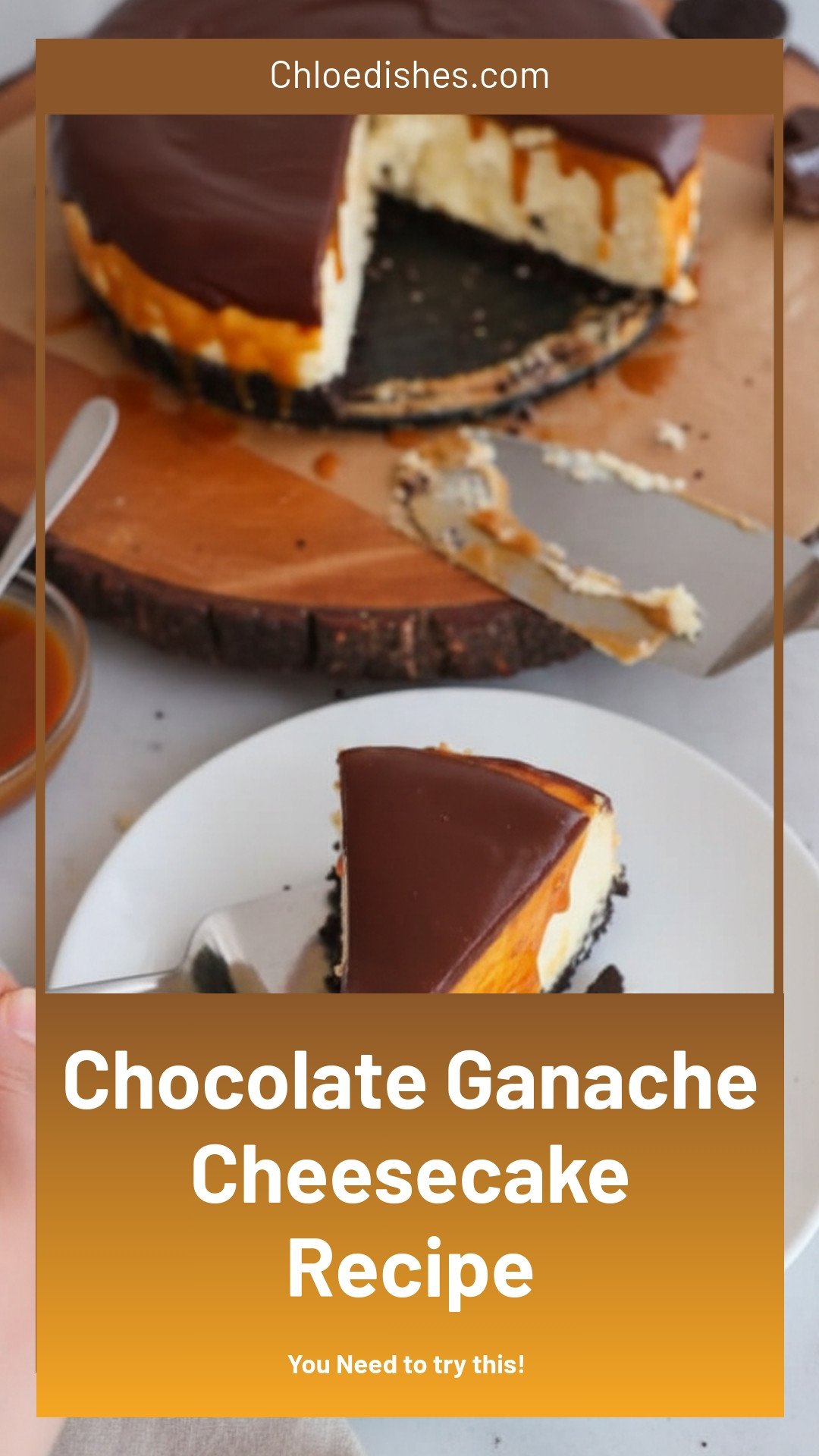 Chocolate Ganache Cheesecake