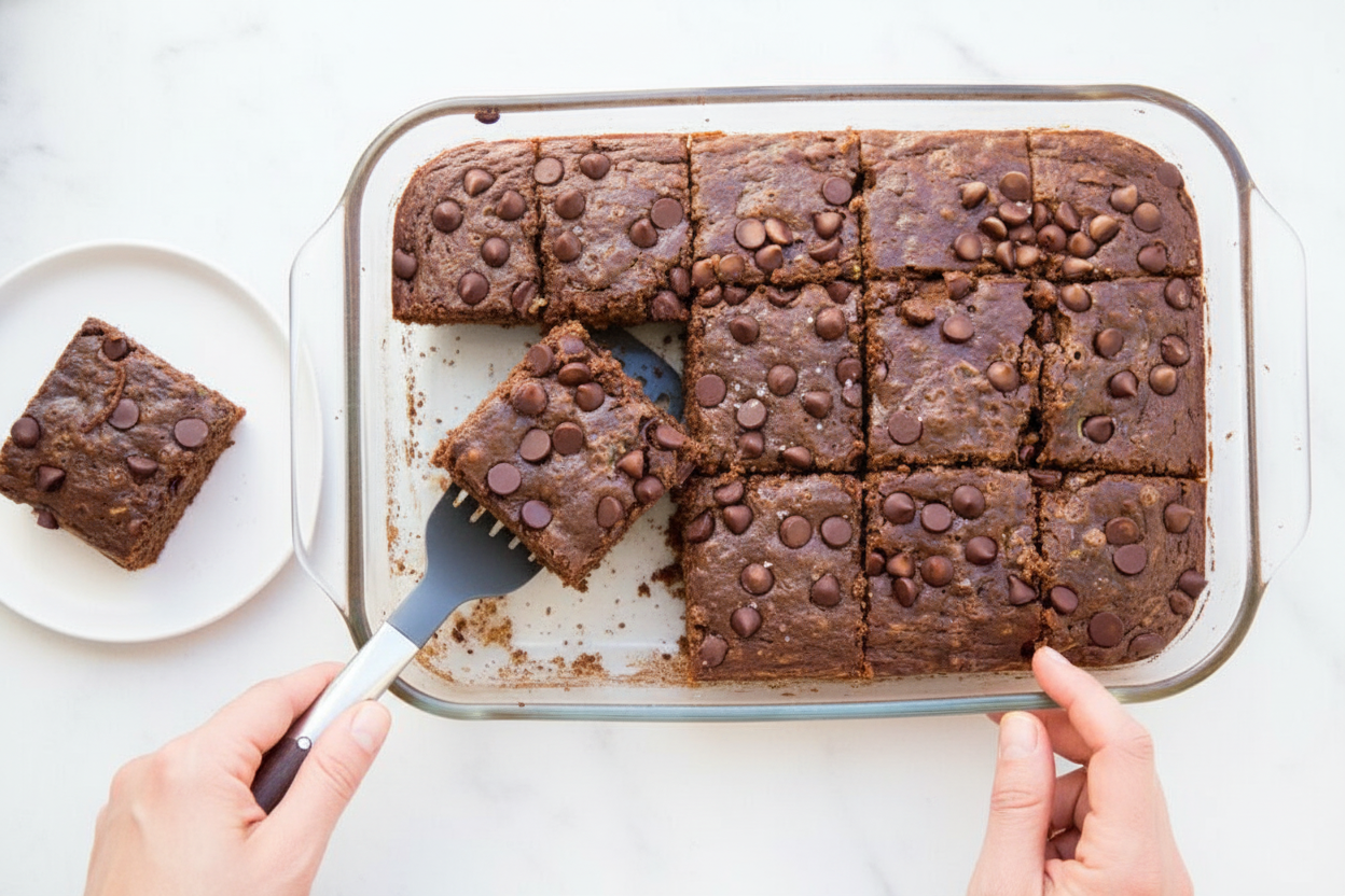 Chocolate Zucchini Banana Snack Bread Recipe