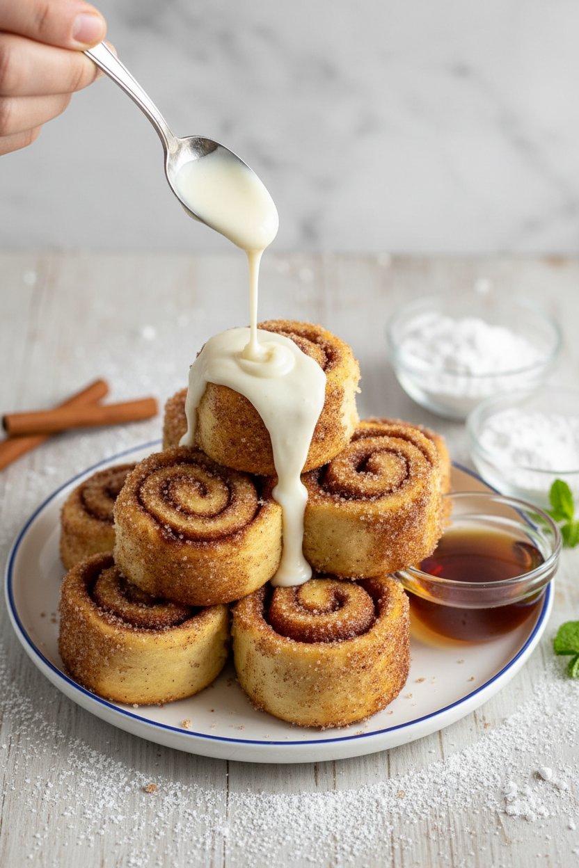 Cinnamon Roll French Toast Rolls Recipe