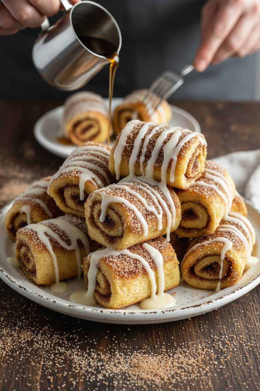 Cinnamon Roll French Toast Rolls Recipe