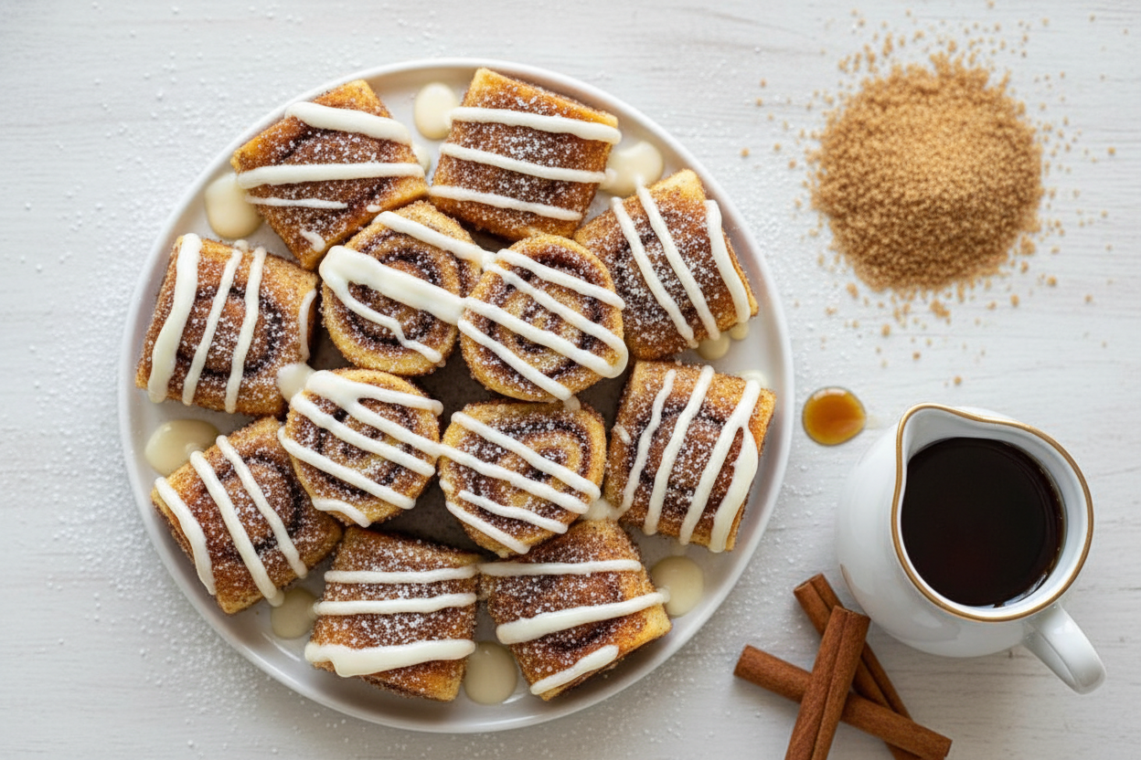 Cinnamon Roll French Toast Rolls Recipe
