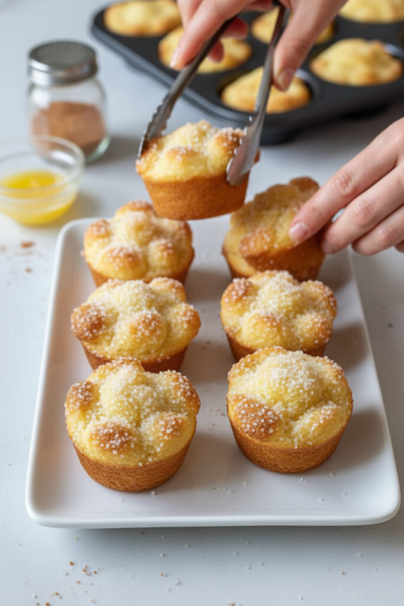 Cinnamon Sugar French Toast Muffins Recipe