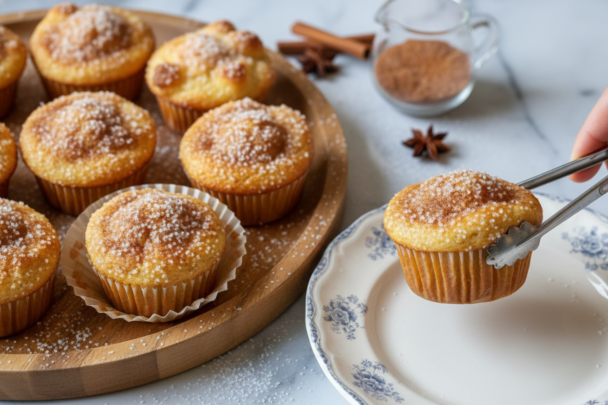 Cinnamon Sugar French Toast Muffins Recipe