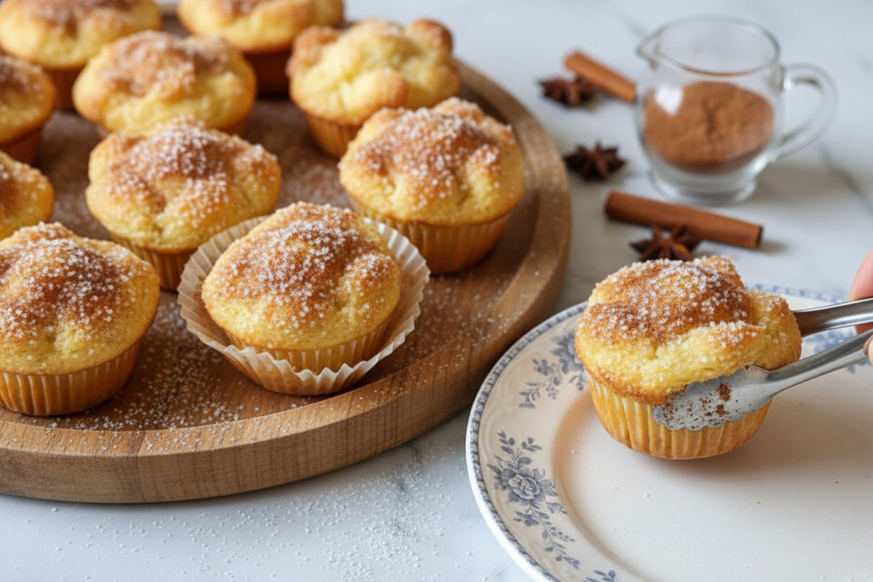 Cinnamon Sugar French Toast Muffins Recipe