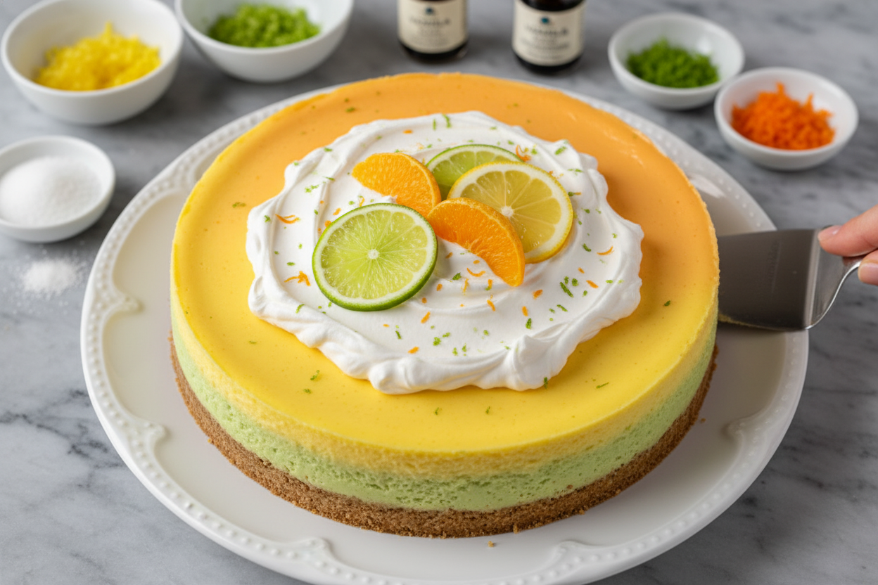 Citrus Cheesecake Recipe A Zesty Dessert