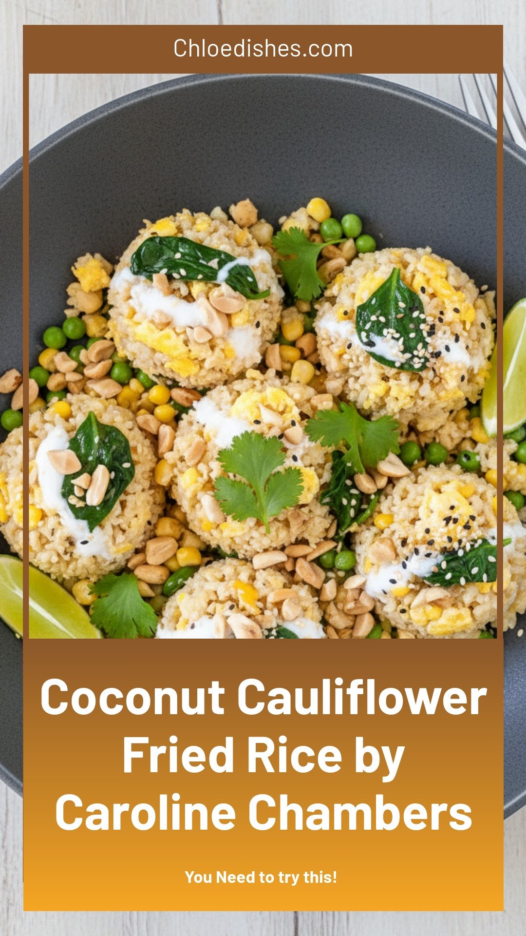 Coconut Cauliflower Fried Rice | Caroline Chambers