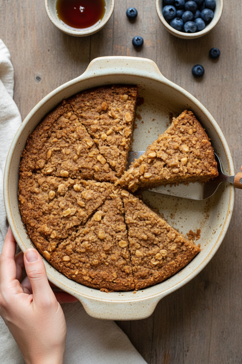 Coffee Cake Baked Oatmeal Recipe