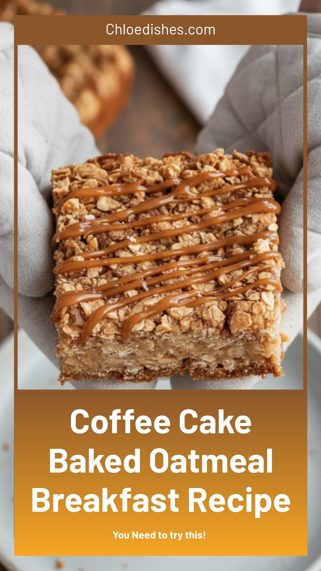 Coffee Cake Baked Oatmeal Recipe