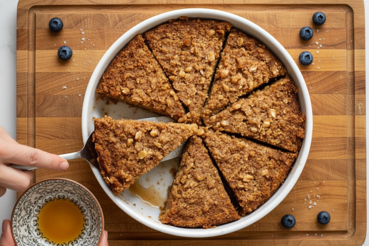 Coffee Cake Baked Oatmeal Breakfast Recipe
