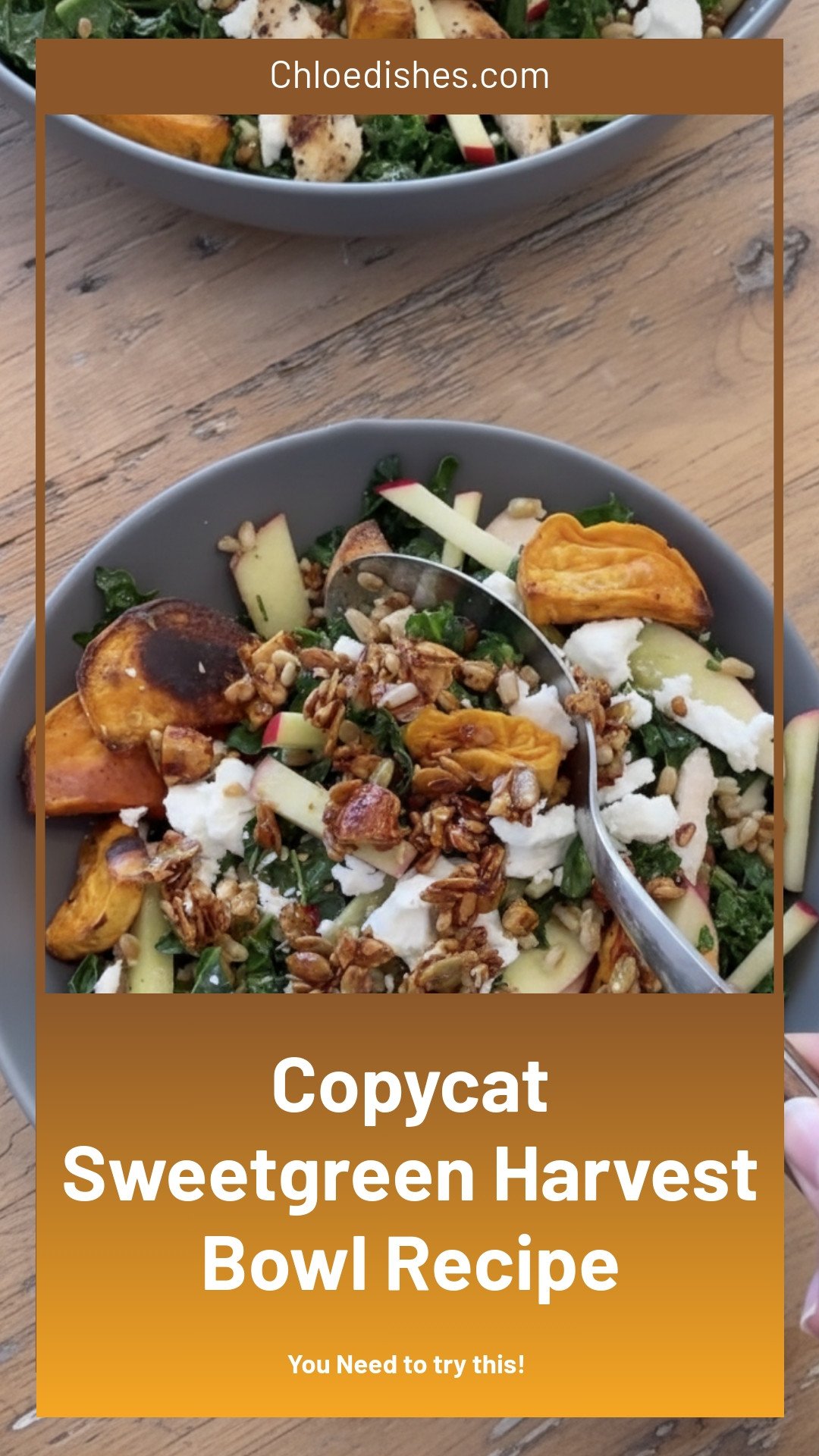 Copycat Sweetgreen Harvest Bowl | Caroline Chambers