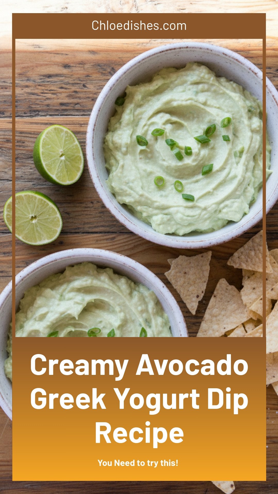 Avocado and Greek Yogurt Dip | Caroline Chambers