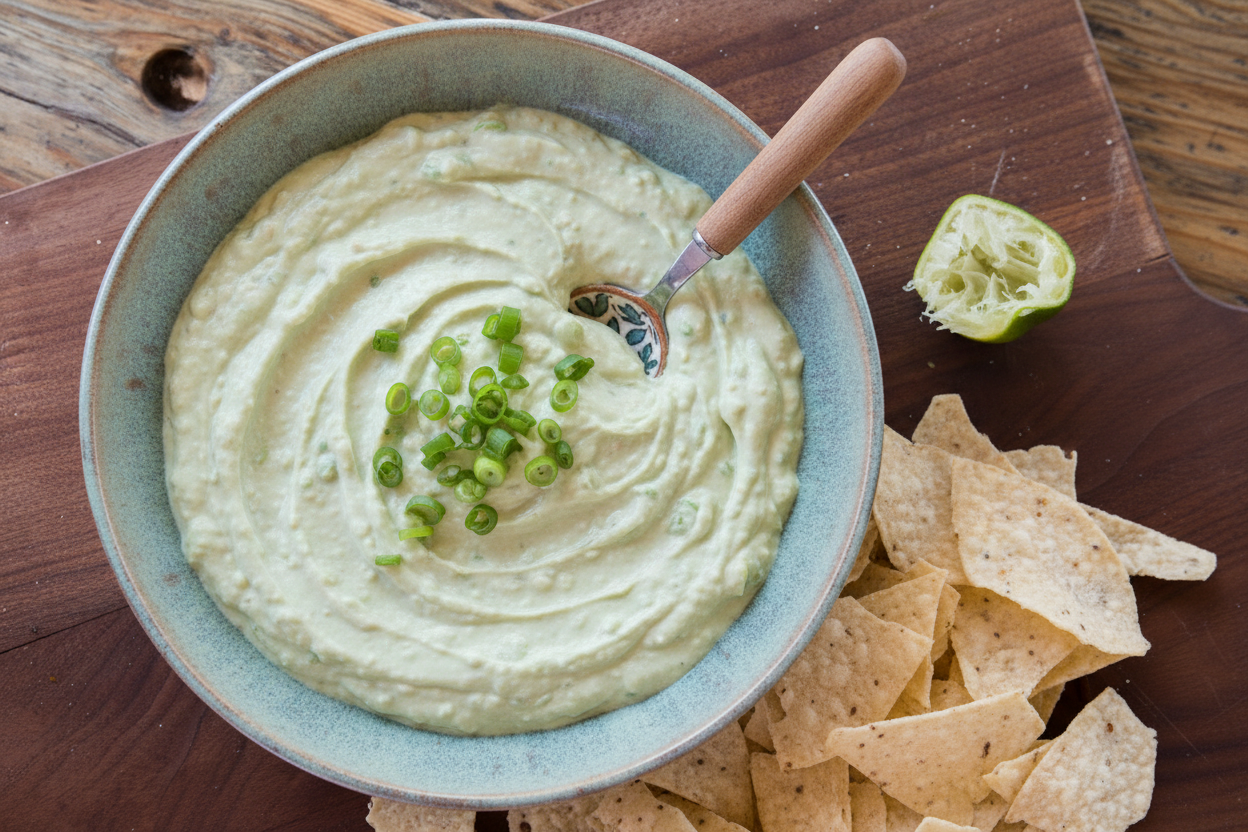 Creamy Avocado Greek Yogurt Dip Recipe