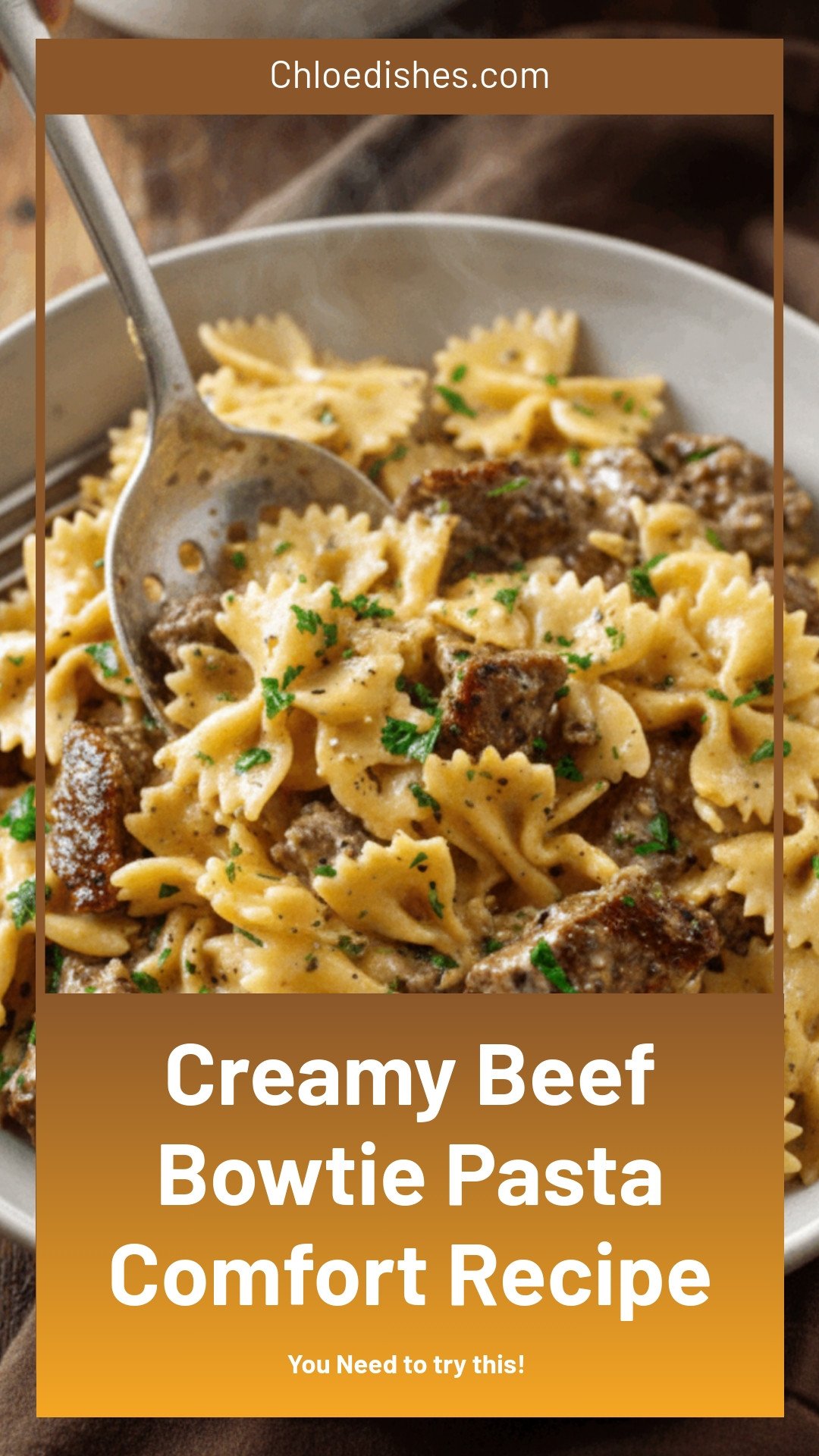 Creamy Beef and Bowtie Pasta: Ultimate Comfort Dish Recipe
