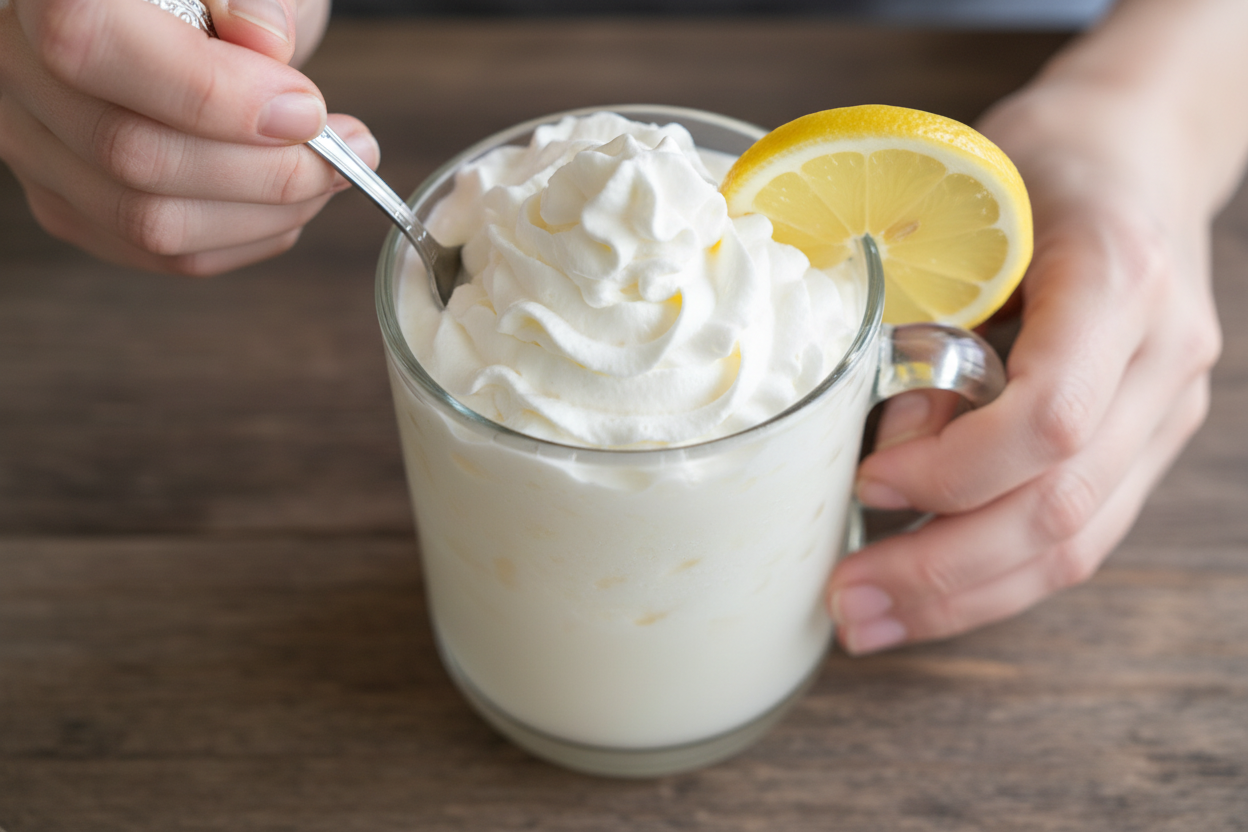 Creamy Lemonade Recipe from Viral Video