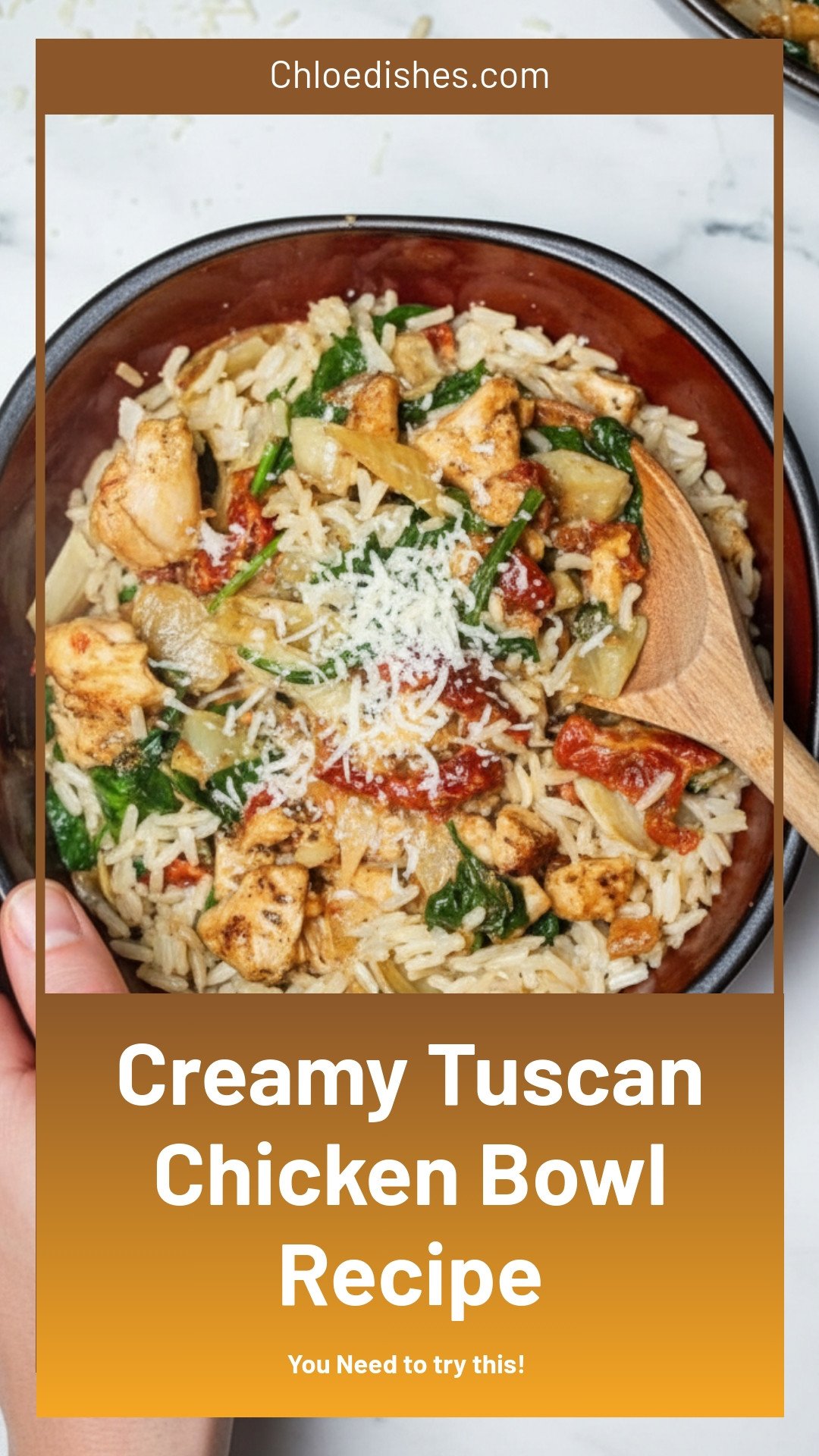 Creamy Tuscan Chicken Bowl