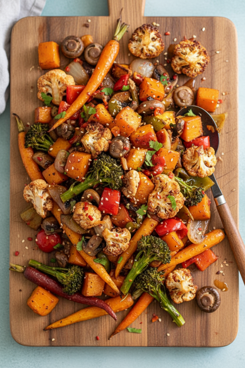 Air Fryer Roasted Vegetables