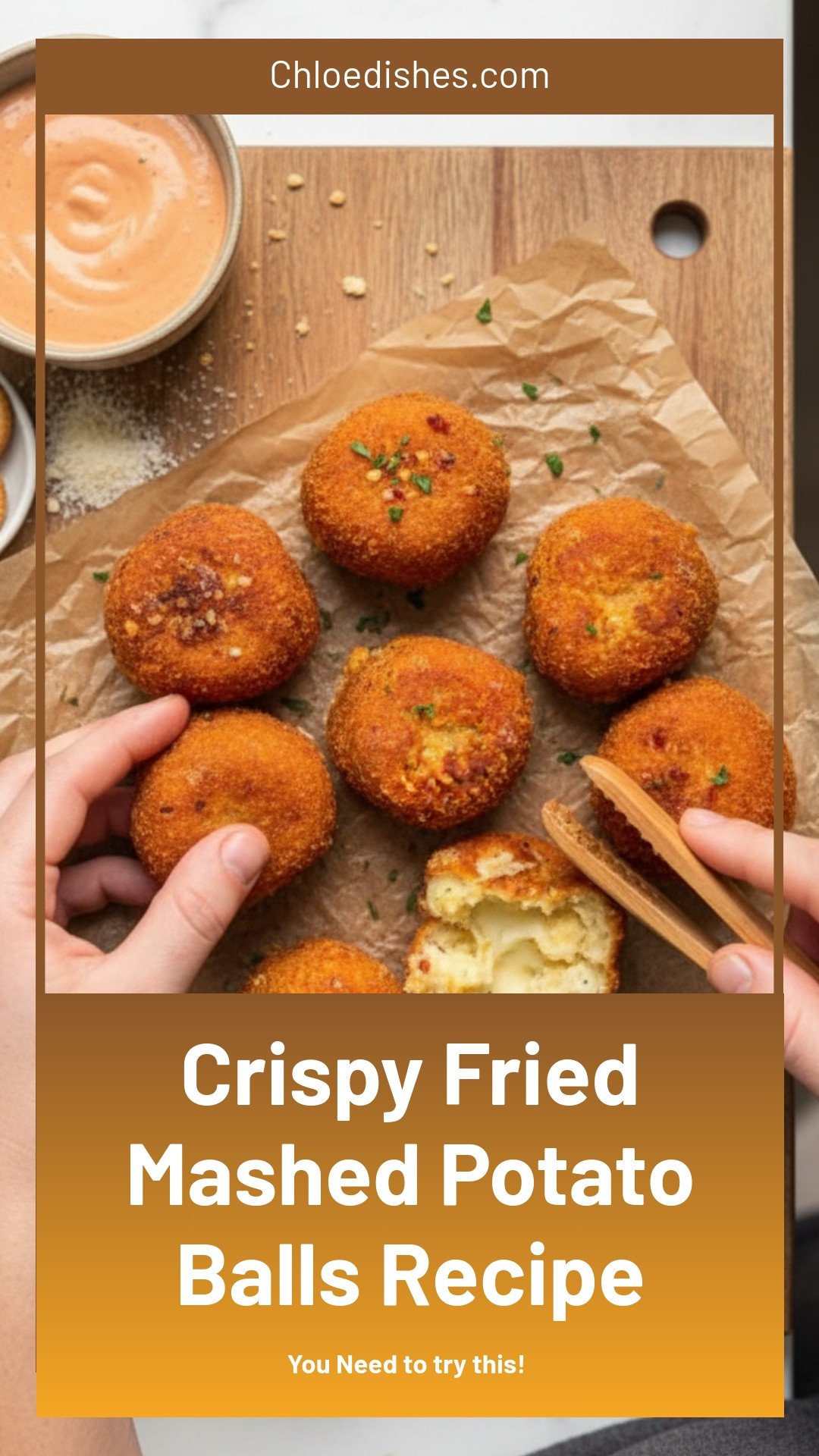 Crispy Fried Mashed Potato Balls
