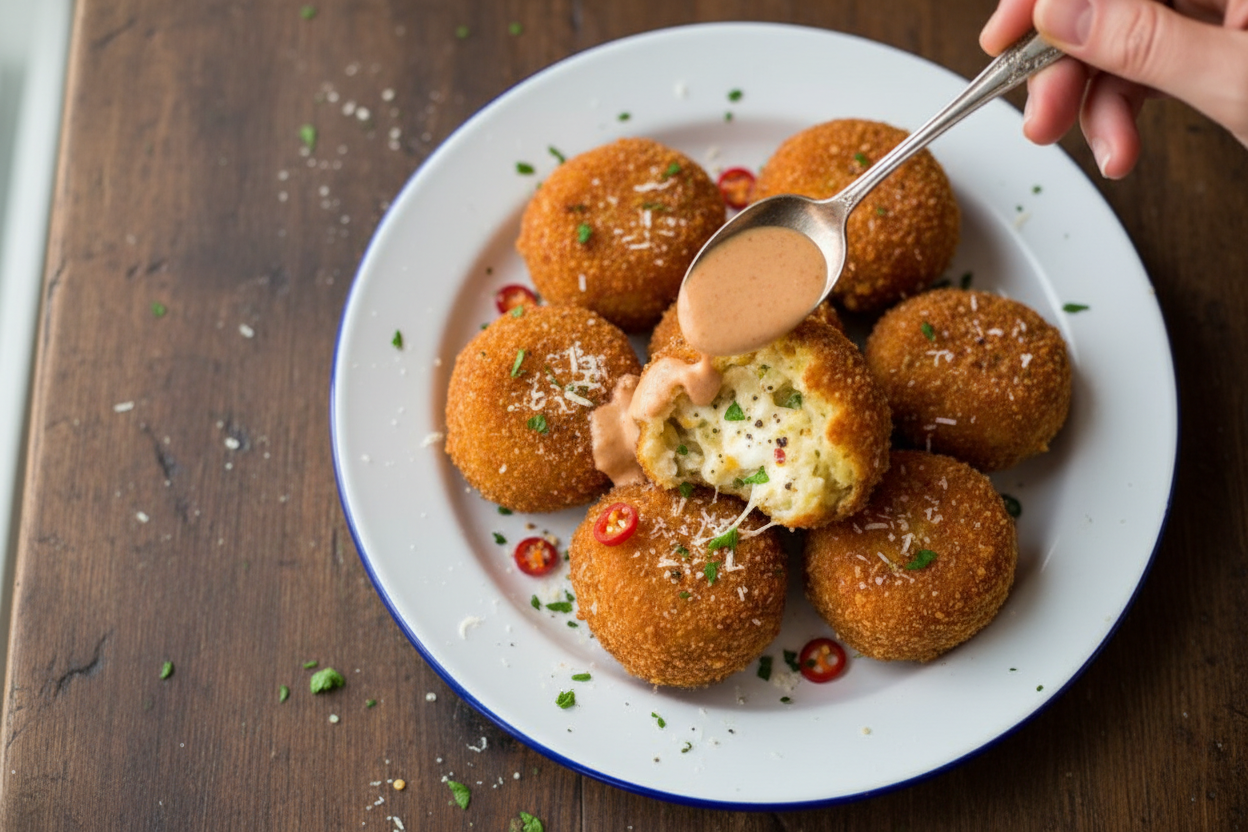 Crispy Fried Mashed Potato Balls Recipe