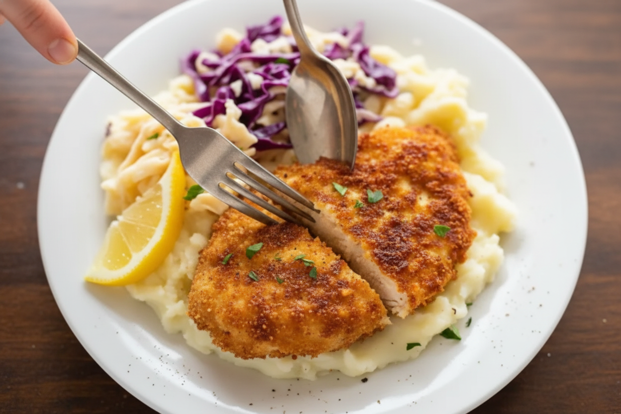 Crispy Parmesan Crusted Chicken Breast Recipe