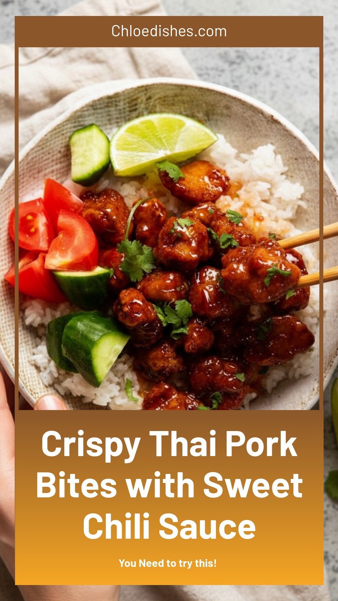 Crispy Thai Pork Bites with Sweet...