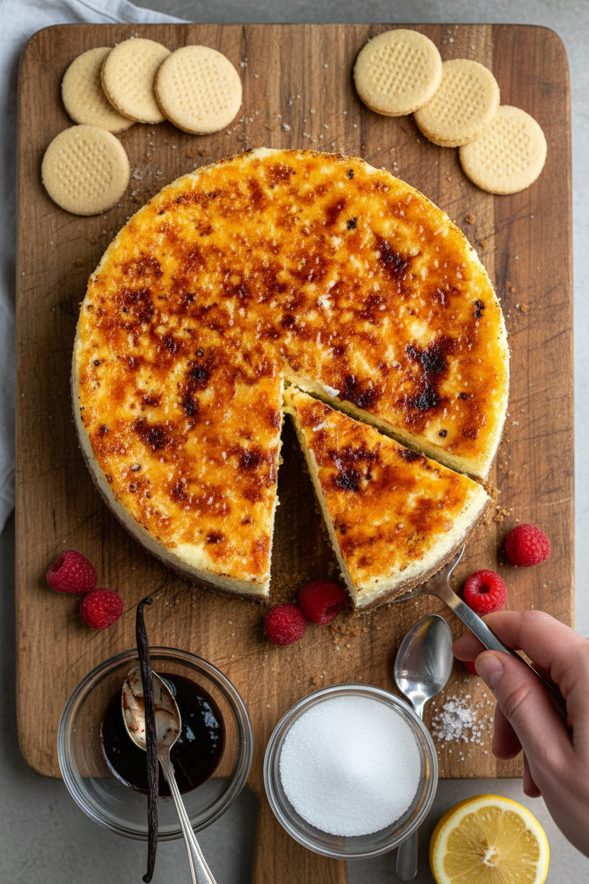 Crème Brûlée Cheesecake
