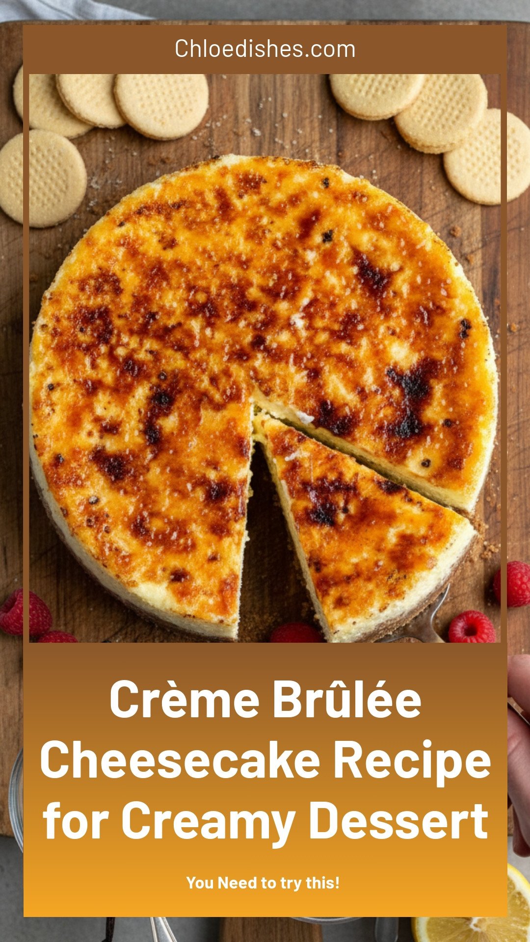 Crème Brûlée Cheesecake