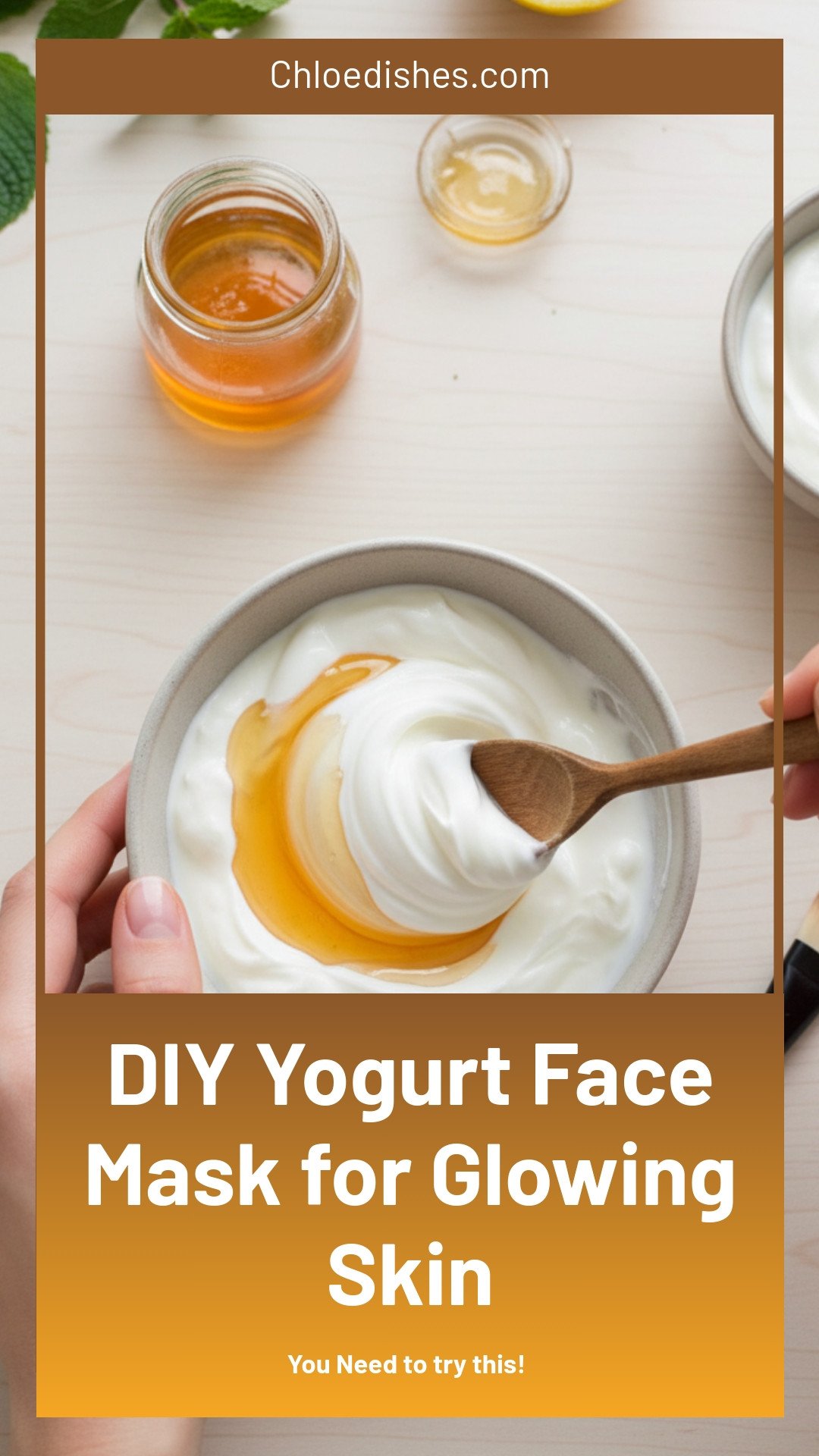 Get Glowing Skin with a DIY Yogurt Face Mask