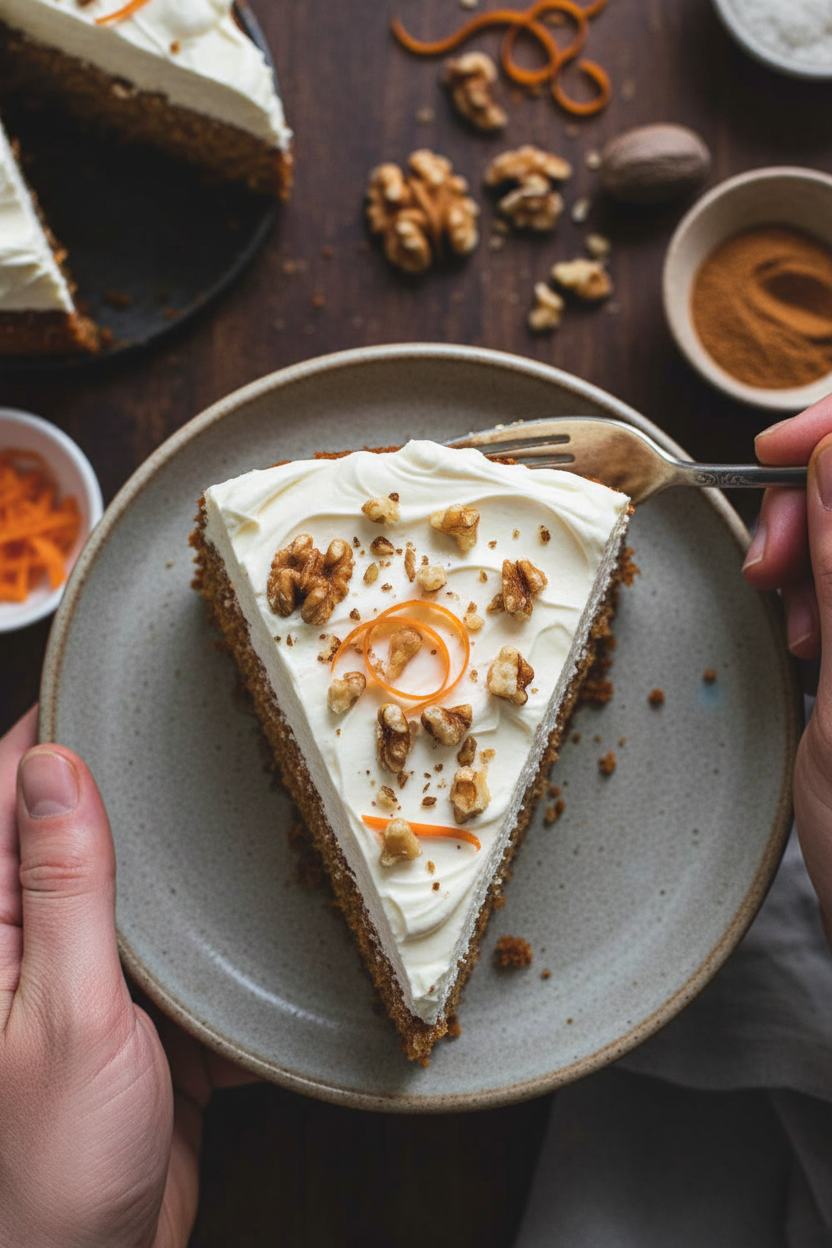 Dairy-Free Cheesecake | Carrot Cake