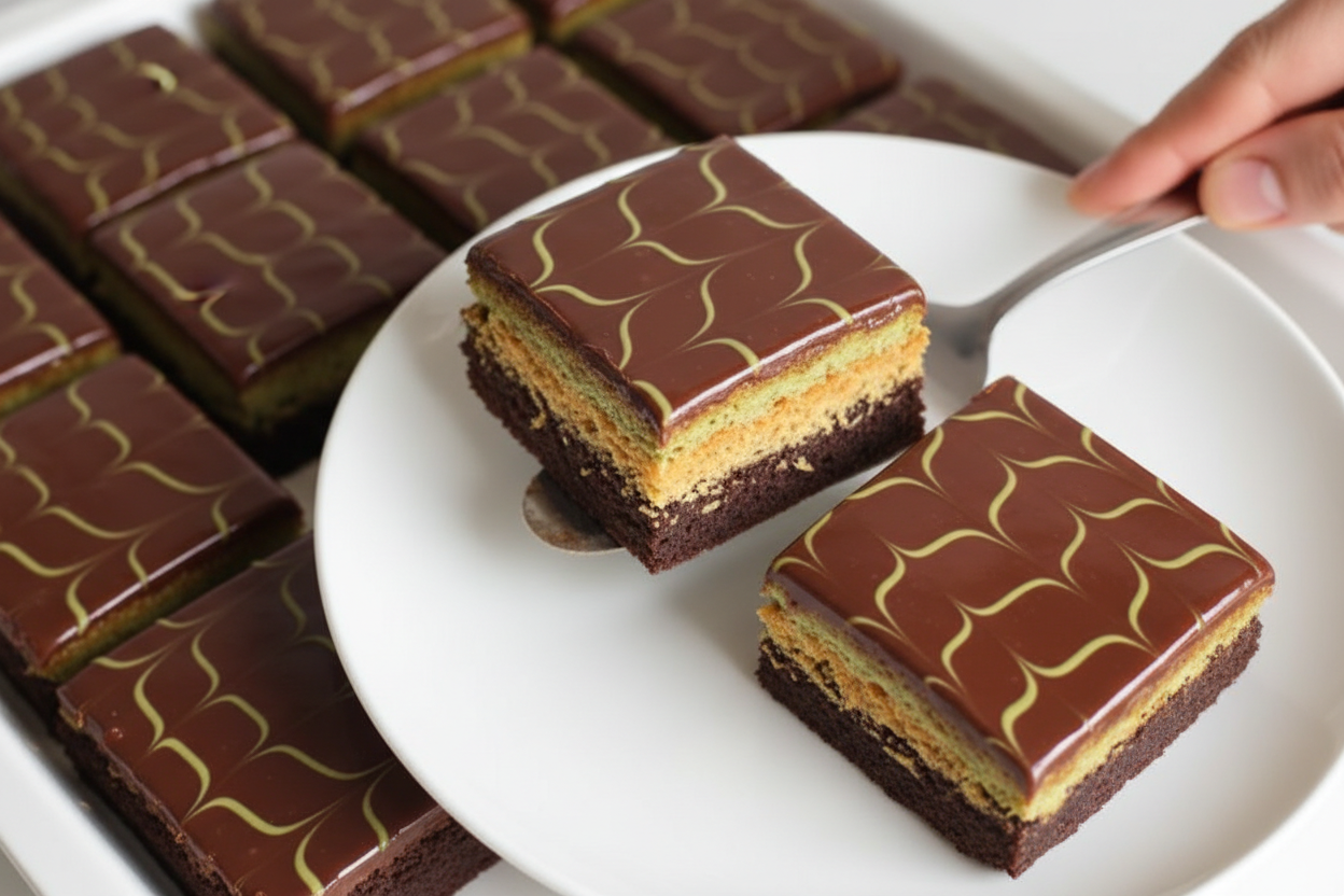 Dubai Chocolate Brownies Better Than Crumbl