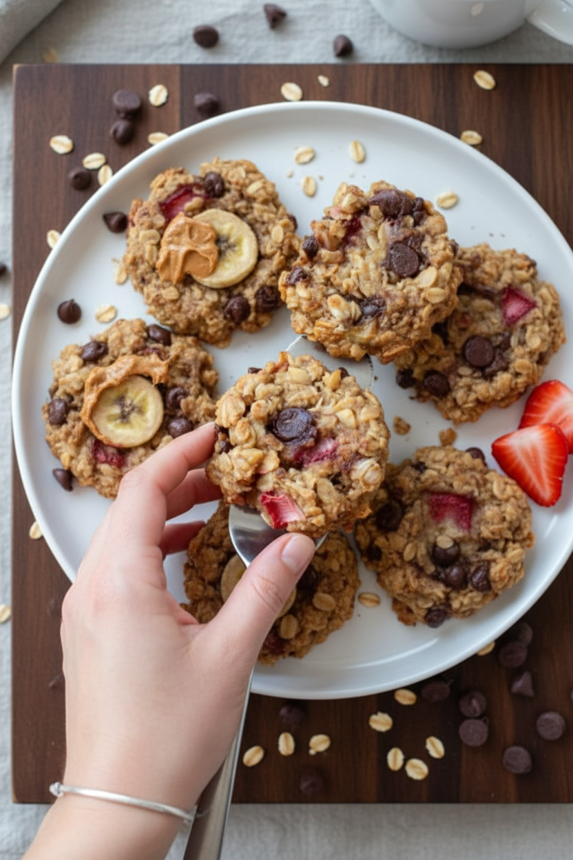 4 Ingredient Breakfast Cookies