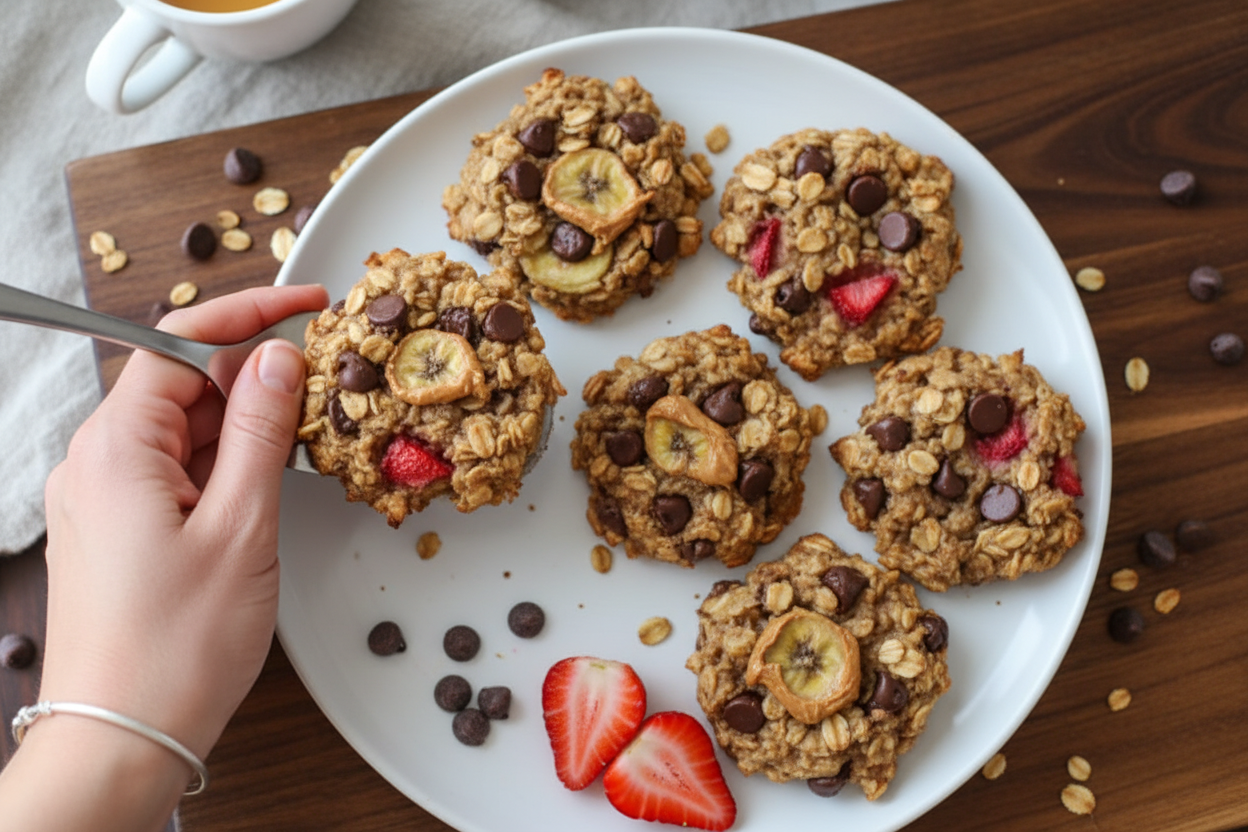 Easy 4 Ingredient Breakfast Cookies Recipe
