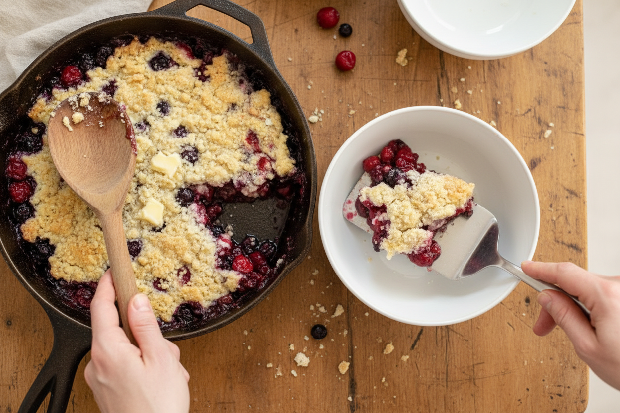 Easy 5-Ingredient Berry Cobbler Recipe