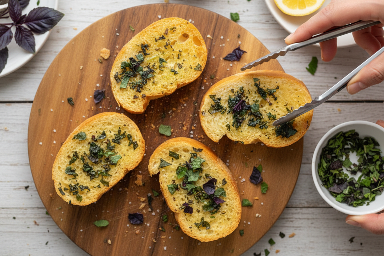 Easy Air Fryer Garlic Bread Recipe