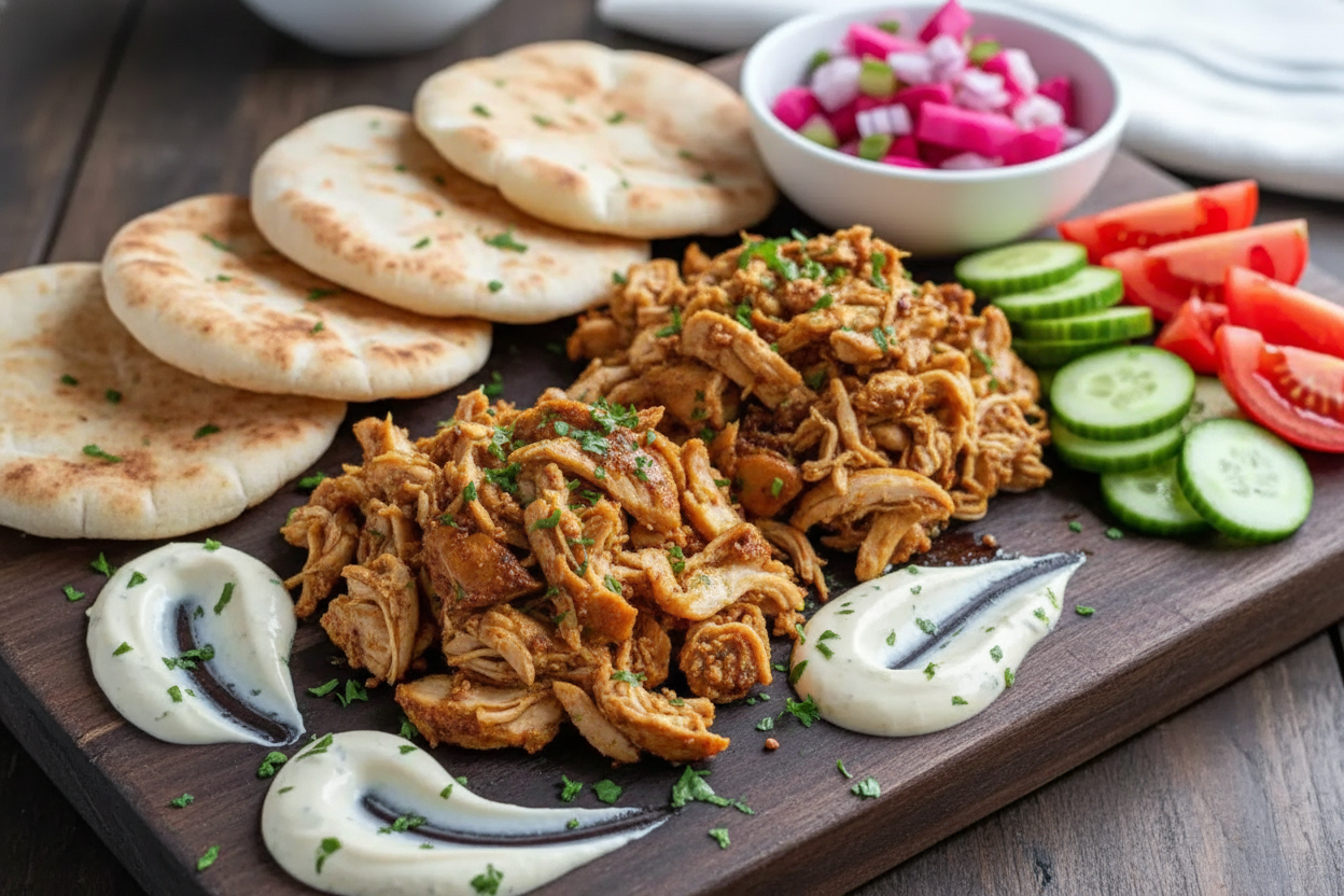 Easy Authentic Chicken Shawarma Recipe with Spices