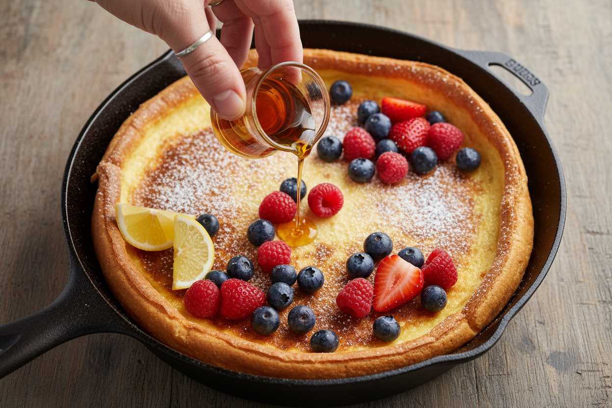 Easy Baked German Pancake Recipe