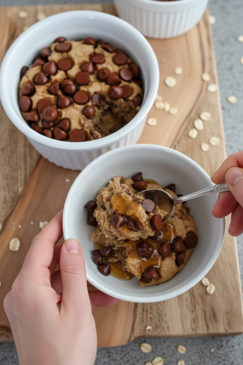 Baked Oats (No Banana)