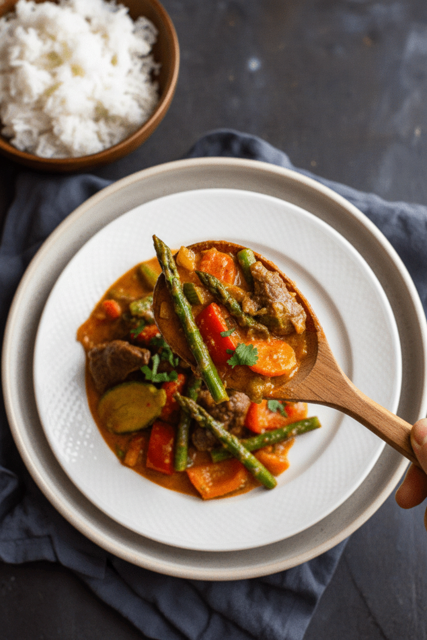 Beef and Vegetable Curry Recipe