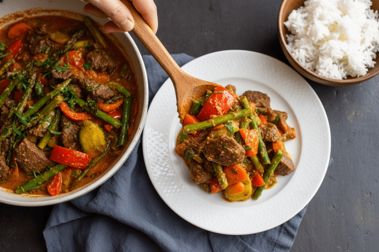 Easy Beef and Vegetable Curry Recipe