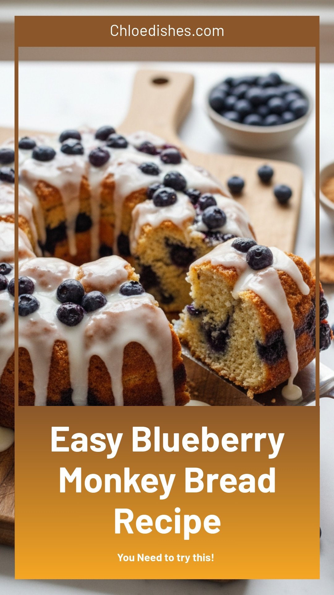 Blueberry Monkey Bread Recipe