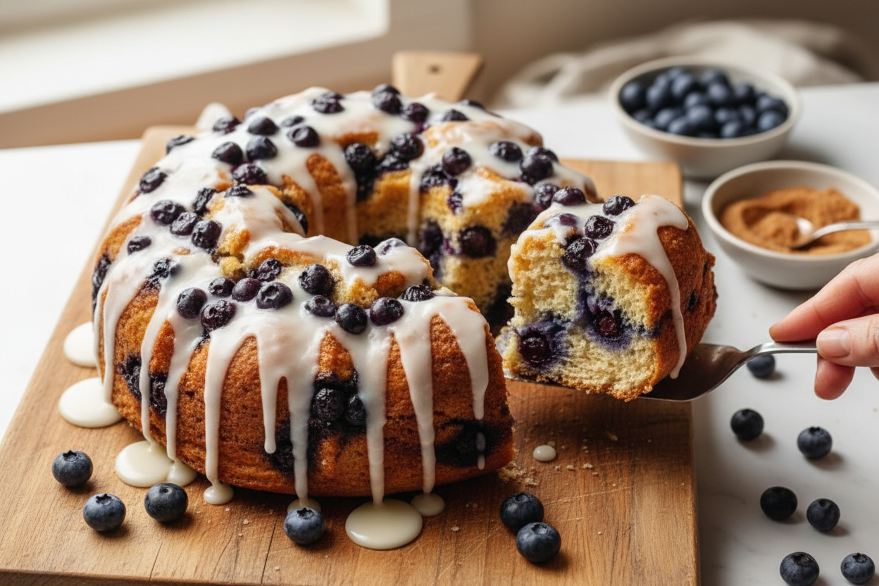 Easy Blueberry Monkey Bread Recipe