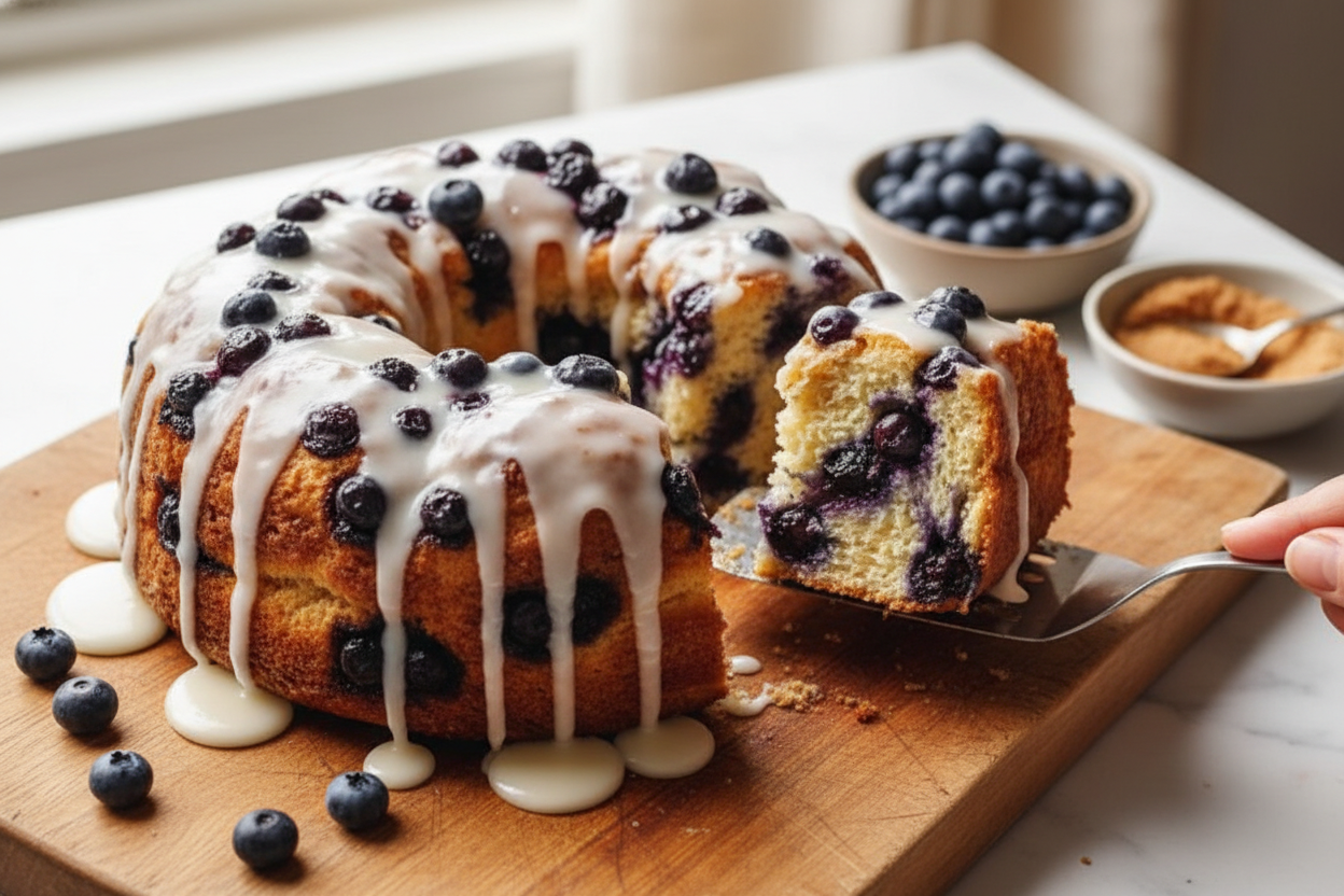 Easy Blueberry Monkey Bread Recipe