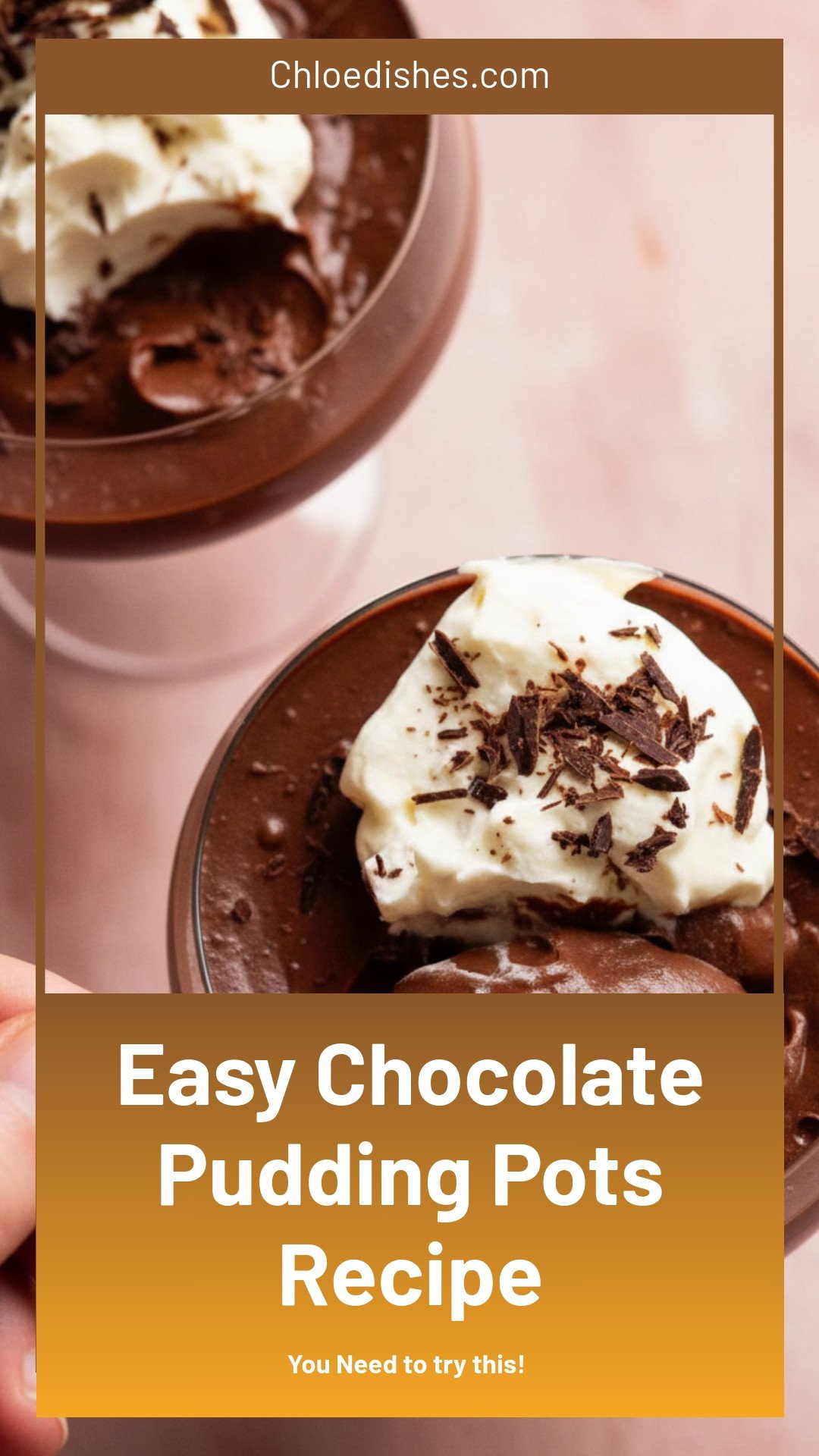 Chocolate Pudding Pots