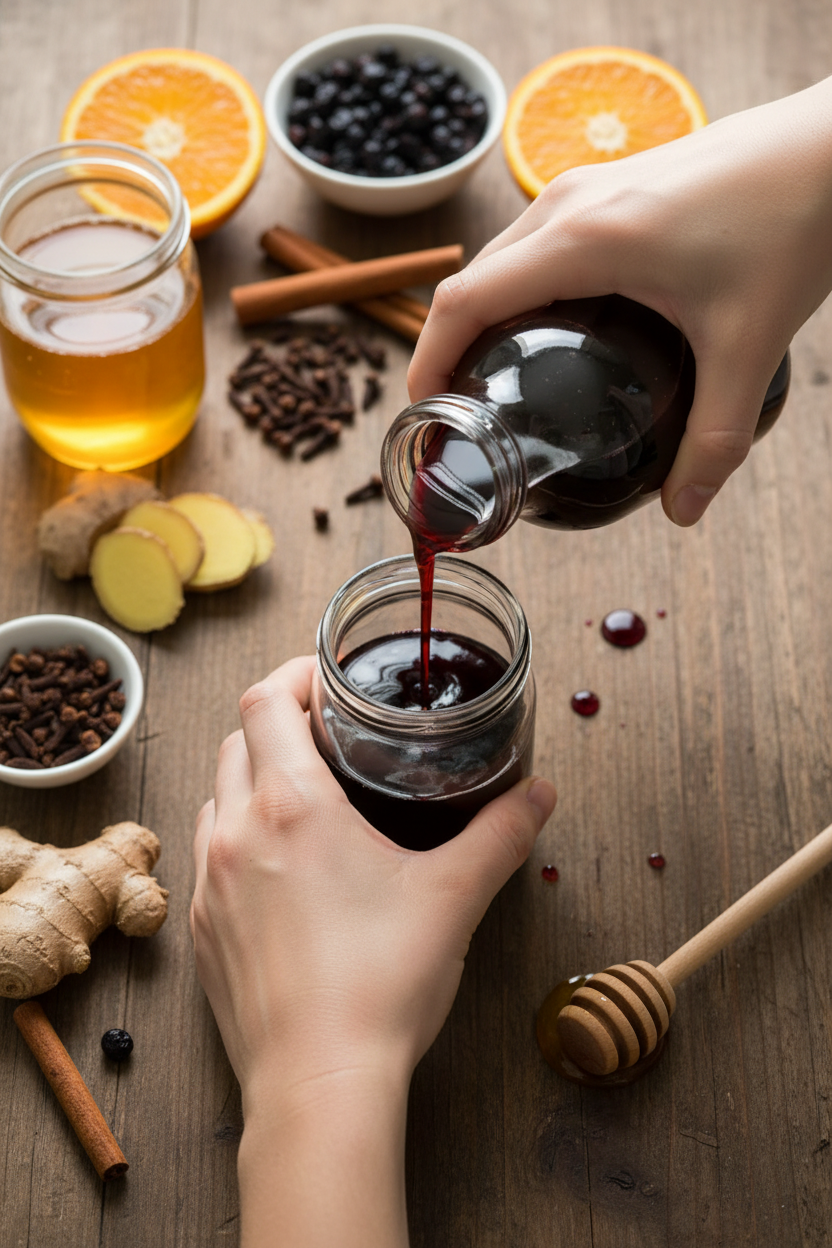 This Elderberry Syrup Recipe Is So Easy (and Delicious!)