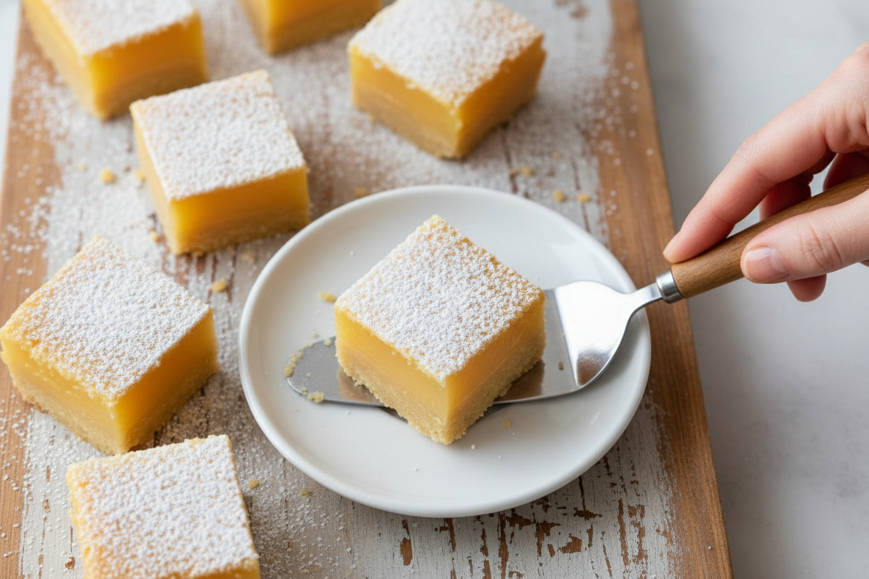 Easy Gluten Free Lemon Bars Recipe