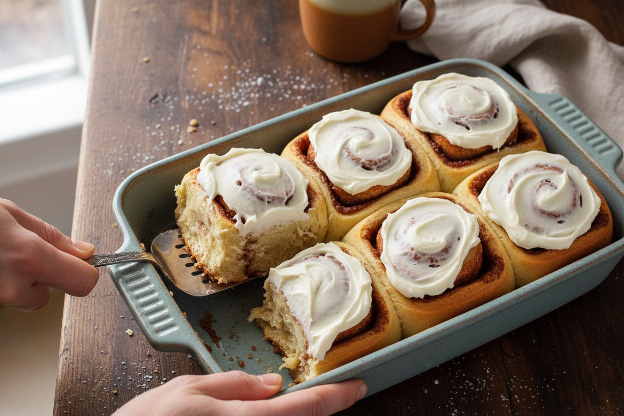 Easy Homemade Cinnamon Rolls Recipe