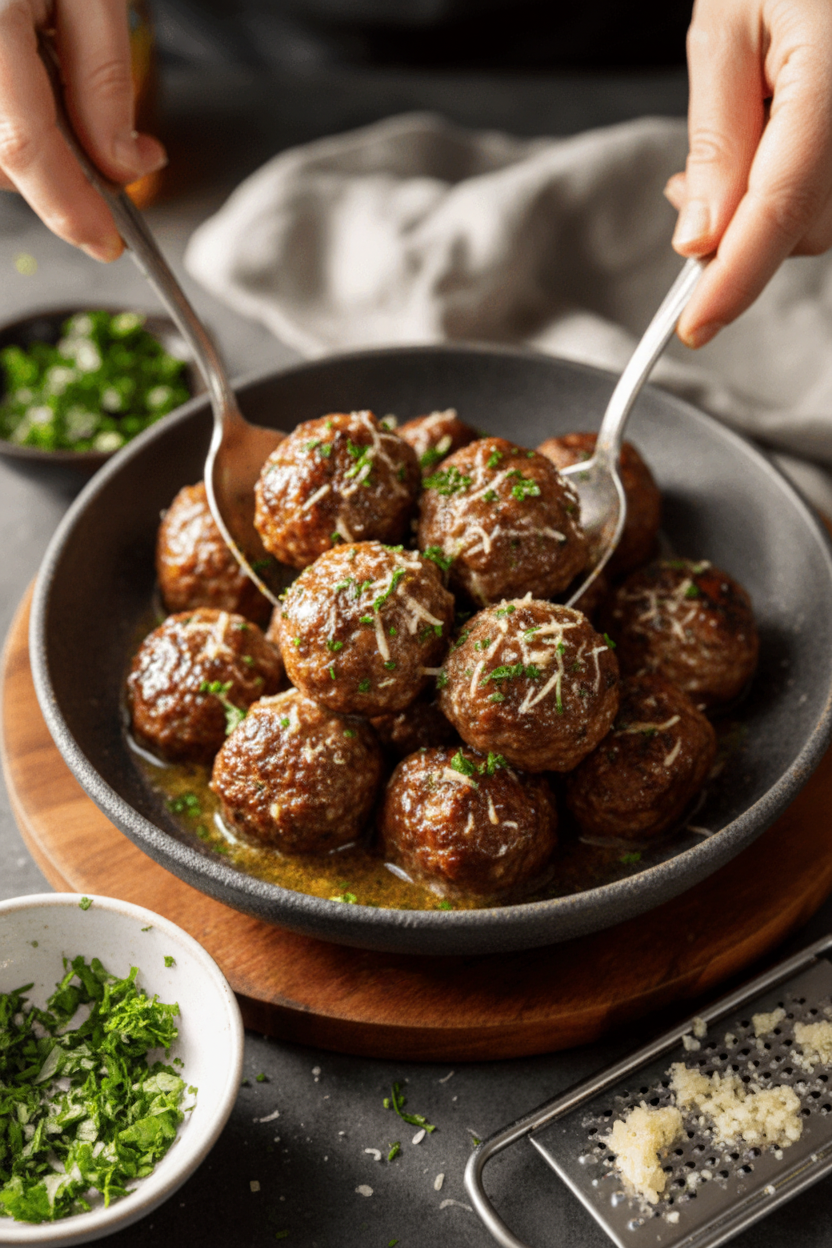 Keto Garlic Butter Meatballs: Easy, Delicious, Low-Carb Recipe