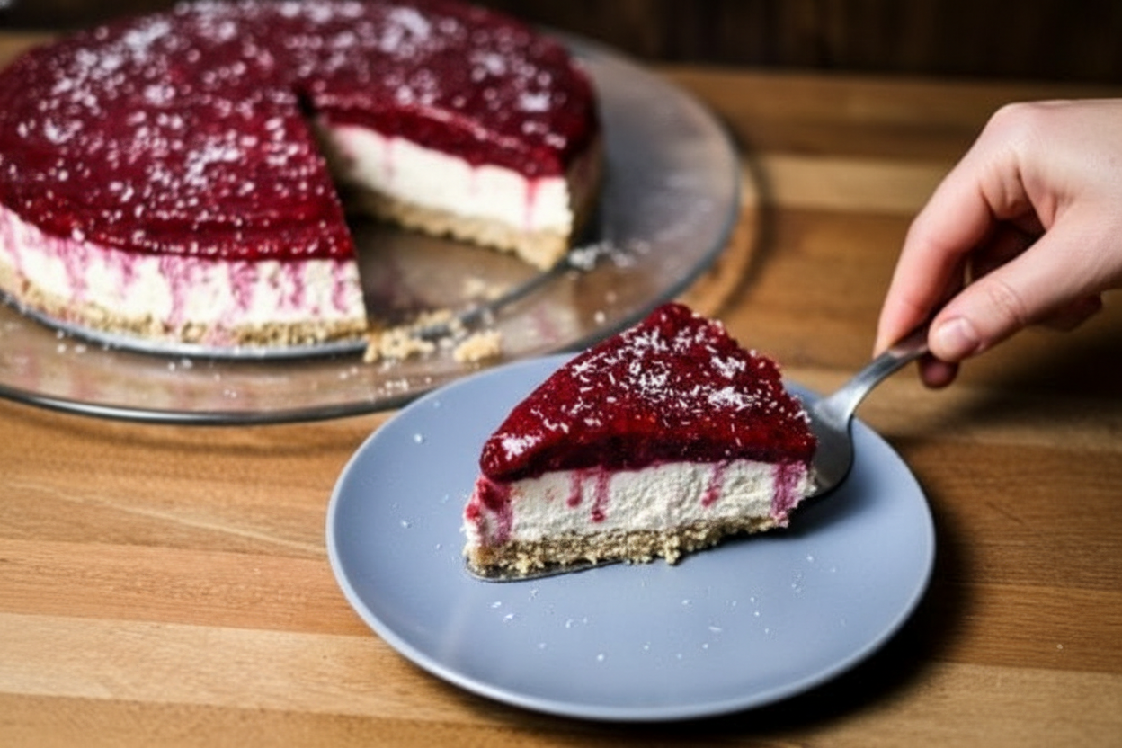 Easy No Bake Gluten Dairy Free Cheesecake